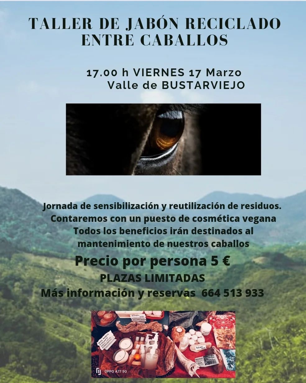 Jornada Reciclaje con caballos - Valle de Bustarviejo, Madrid, España - Viernes 17 Marzo a las 17:00 - 2023